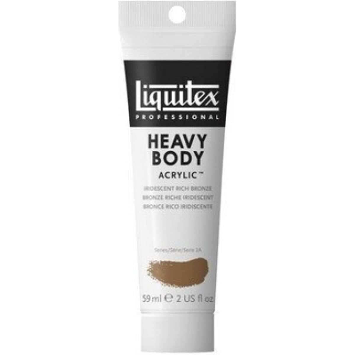 Liquitex - Heavy Body Akrylmaling - Iridescent Rich Bronze 59 Ml