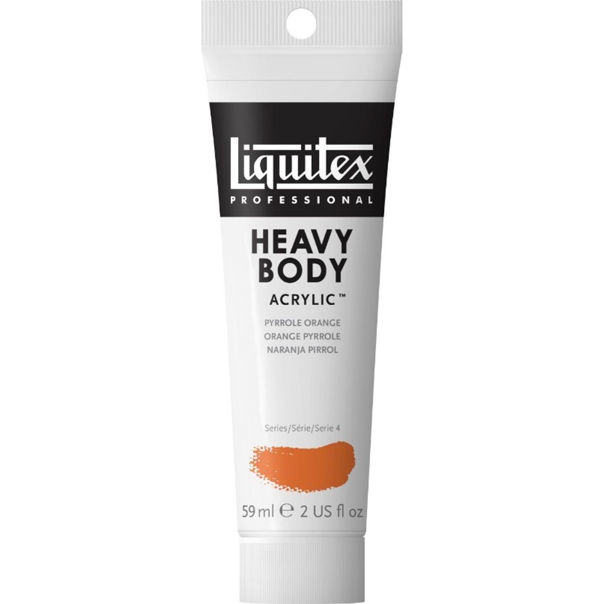 Liquitex - Akrylmaling - Heavy Body - Pyrrole Orange 59 Ml