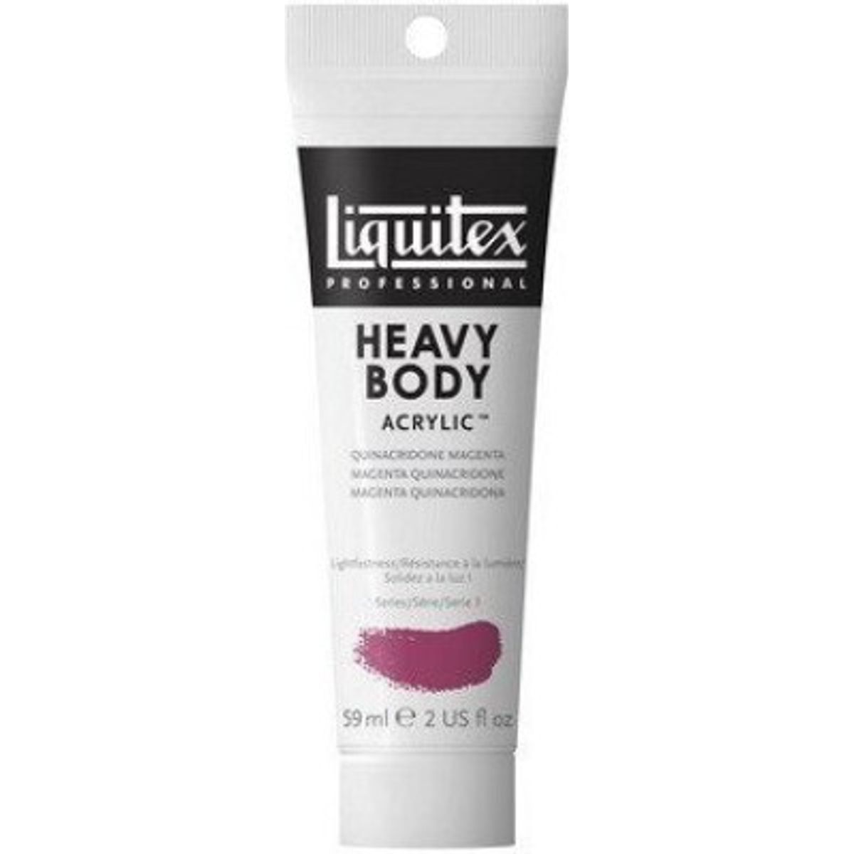 Liquitex - Akrylmaling - Heavy Body - Quinacridone Magenta 59 Ml