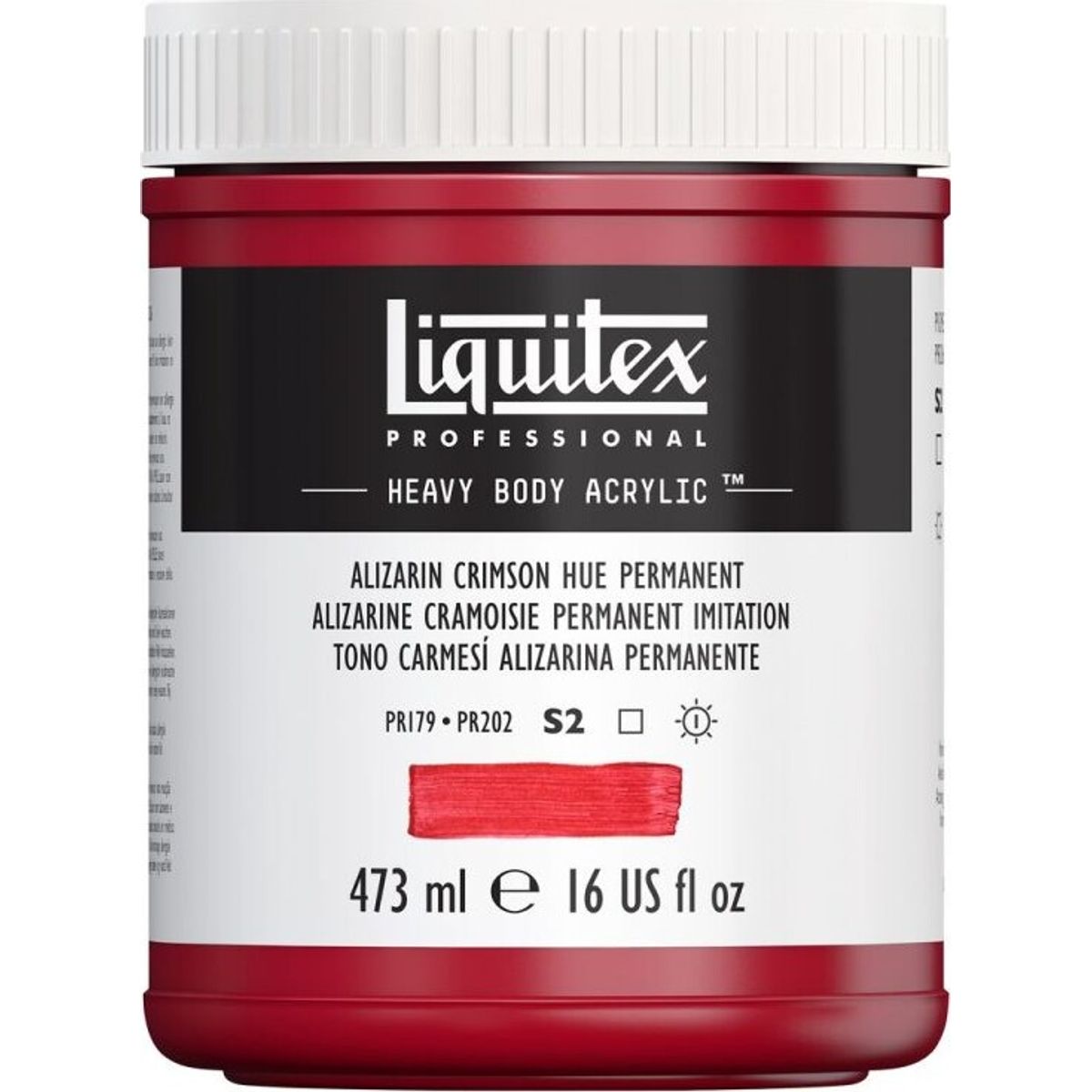 Liquitex - Akrylmaling - Alizarin Permanent Crimson Hue 946 Ml