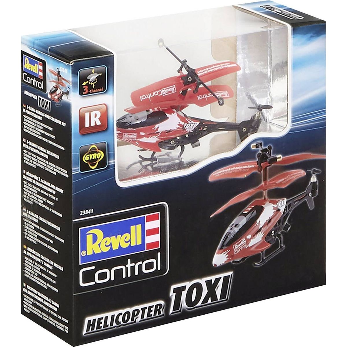 Revell Control - Helikopter - Fjernstyret - Rød - 10 Cm