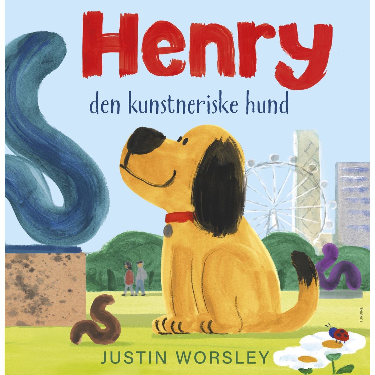 Henry Den Kunstneriske Hund - Justin Worslet - Bog