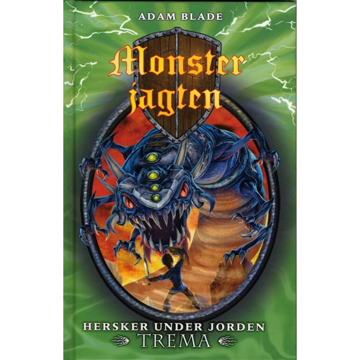 Monsterjagten 29 - Hersker Under Jorden Trema - Adam Blade - Bog