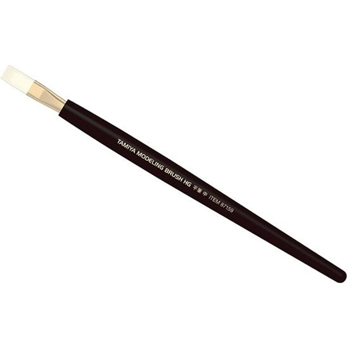 Tamiya - Modeling Brush Hg Flat Brush - Medium - 87159