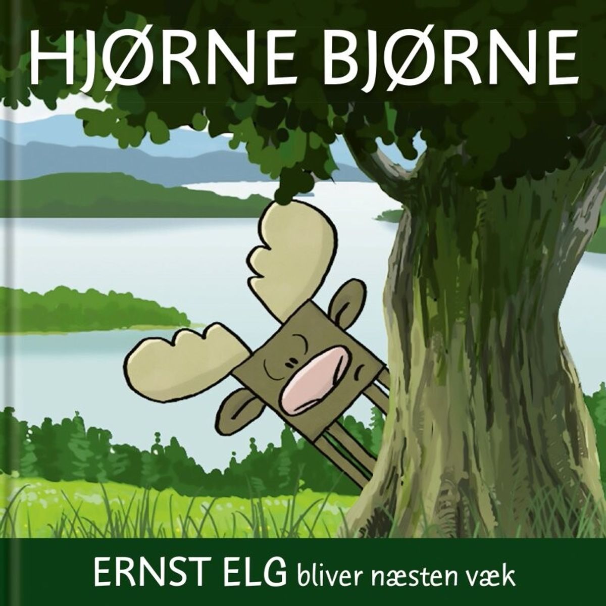 Hjørnebjørne - Ernst Elg Bliver Næsten Væk - Niels Valentin - Bog