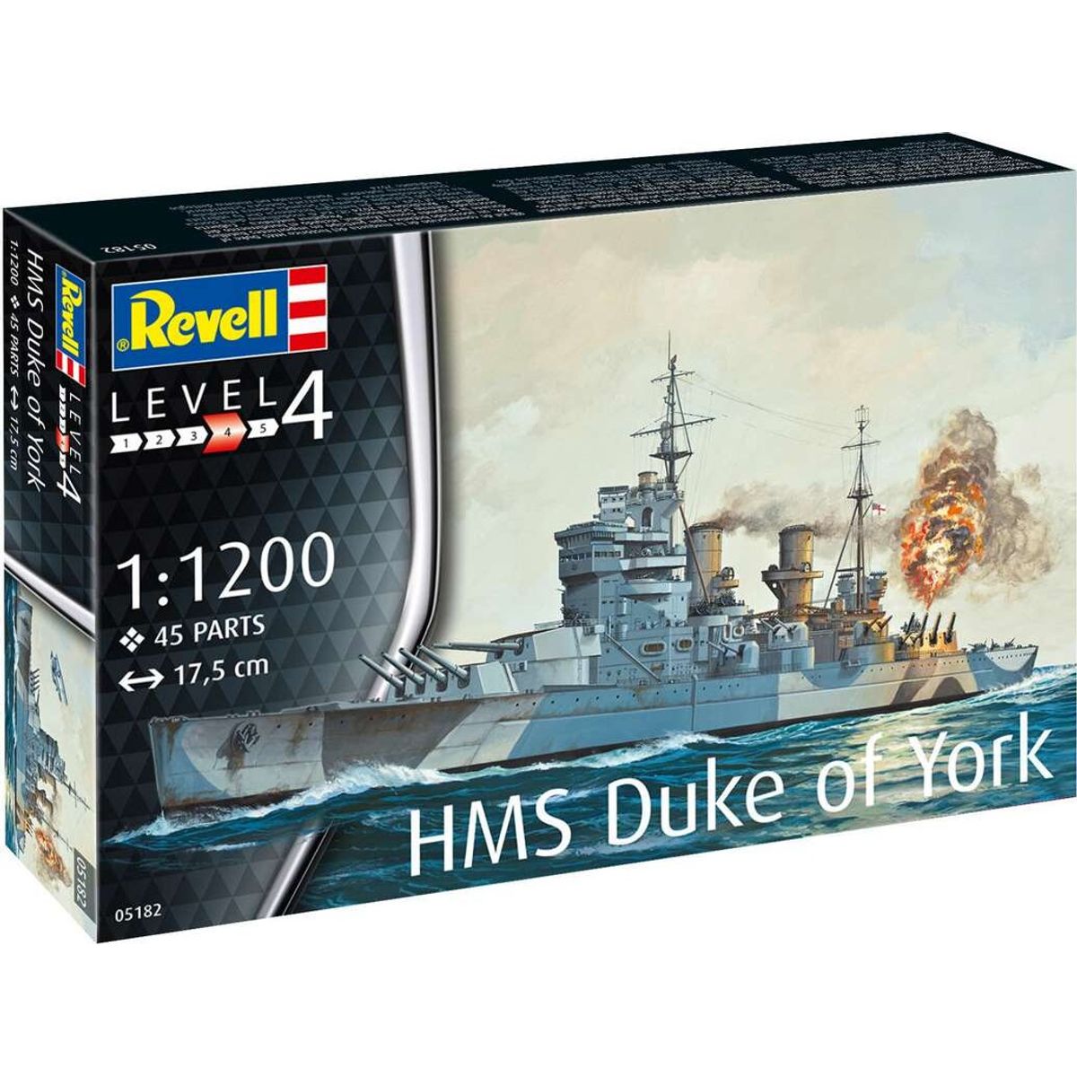 Revell - Hms Duke Of York Modelskib - 1:1200 - Level 4 - 05182