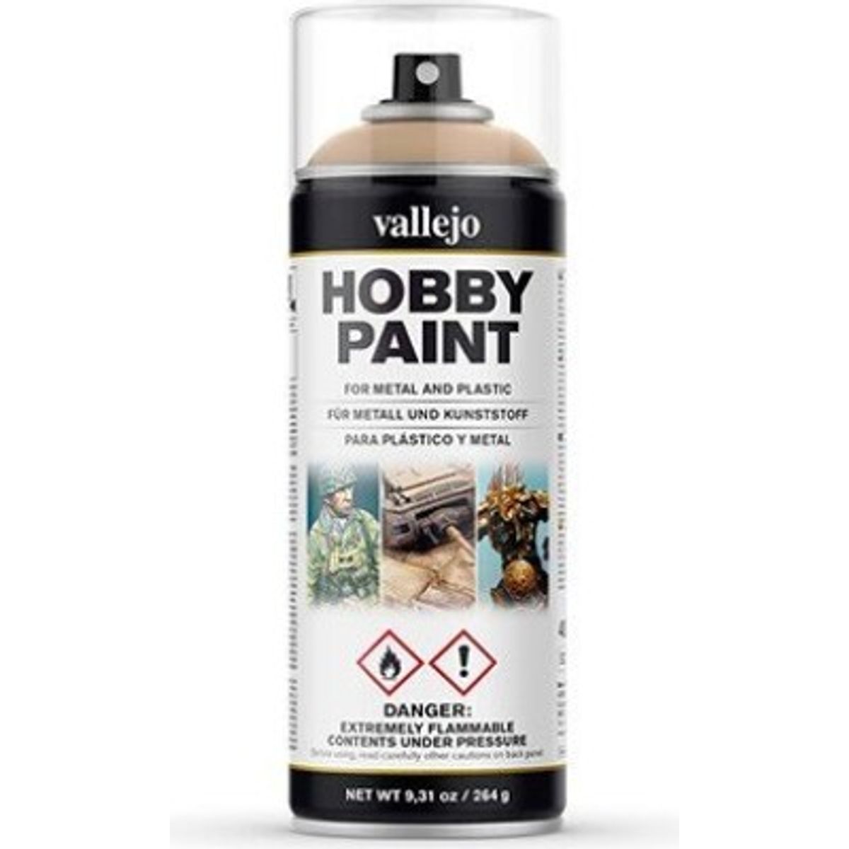 Vallejo - Hobby Paint Spraymaling - Fantasy Bonewhite 400 Ml