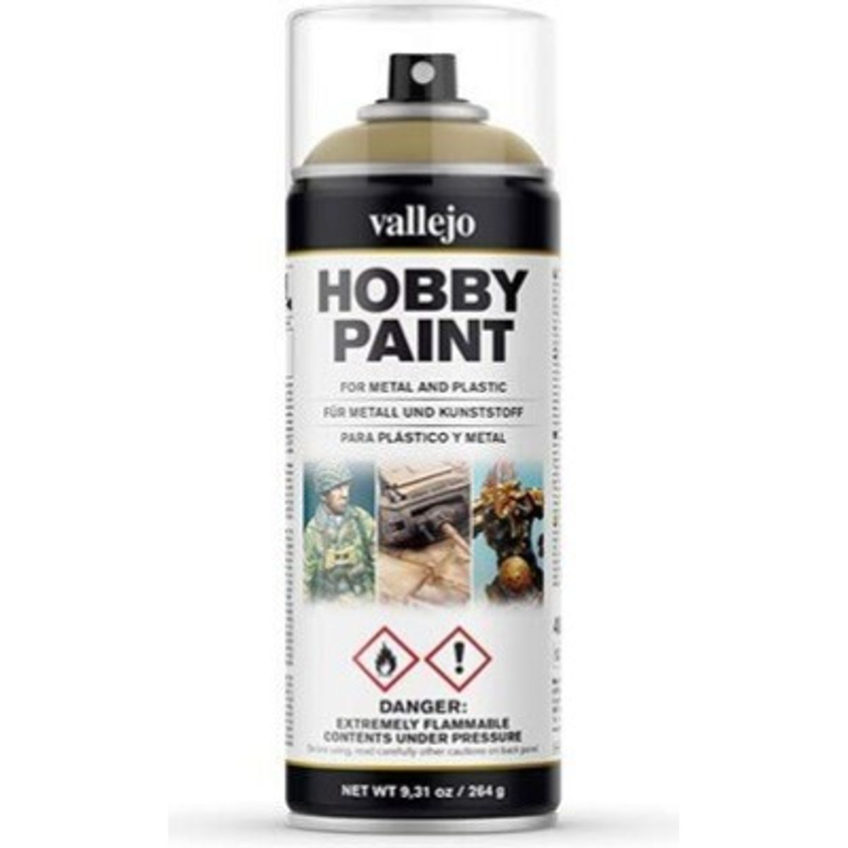 Vallejo - Hobby Paint Spraymaling - Fantasy Dead Flesh 400 Ml