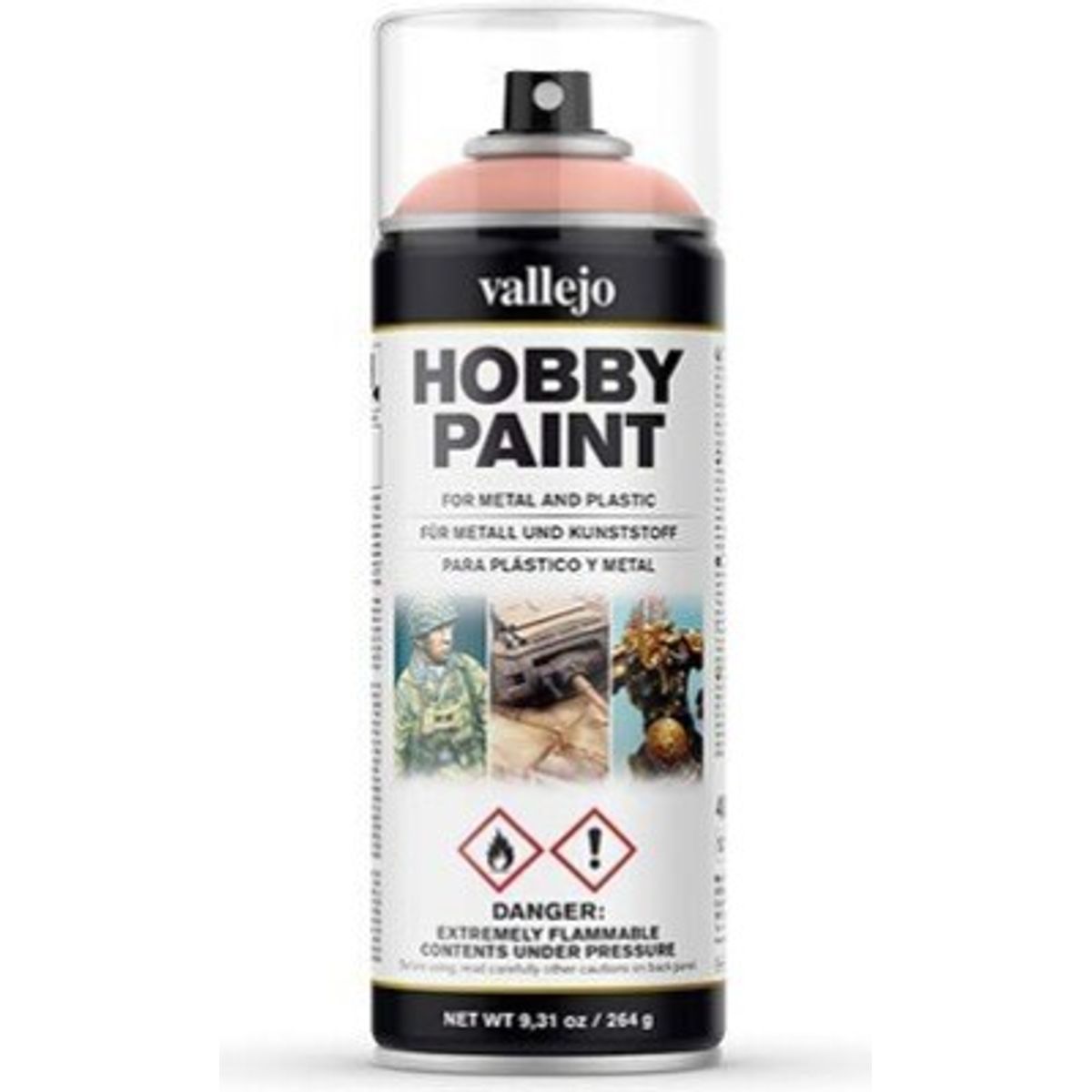 Vallejo - Hobby Paint Spraymaling - Fantasy Pale Flesh 400 Ml