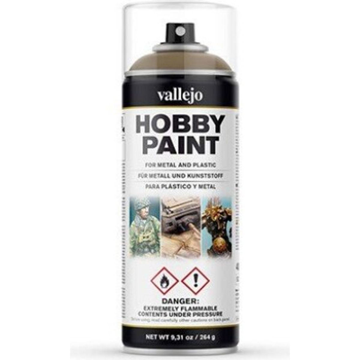 Vallejo - Hobby Paint Spraymaling - Infantry Us Khaki 400 Ml