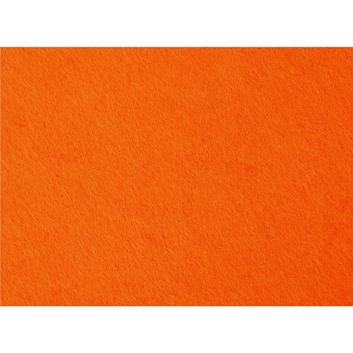 Hobbyfilt - 42x60 Cm - 3 Mm - Orange - 1 Ark