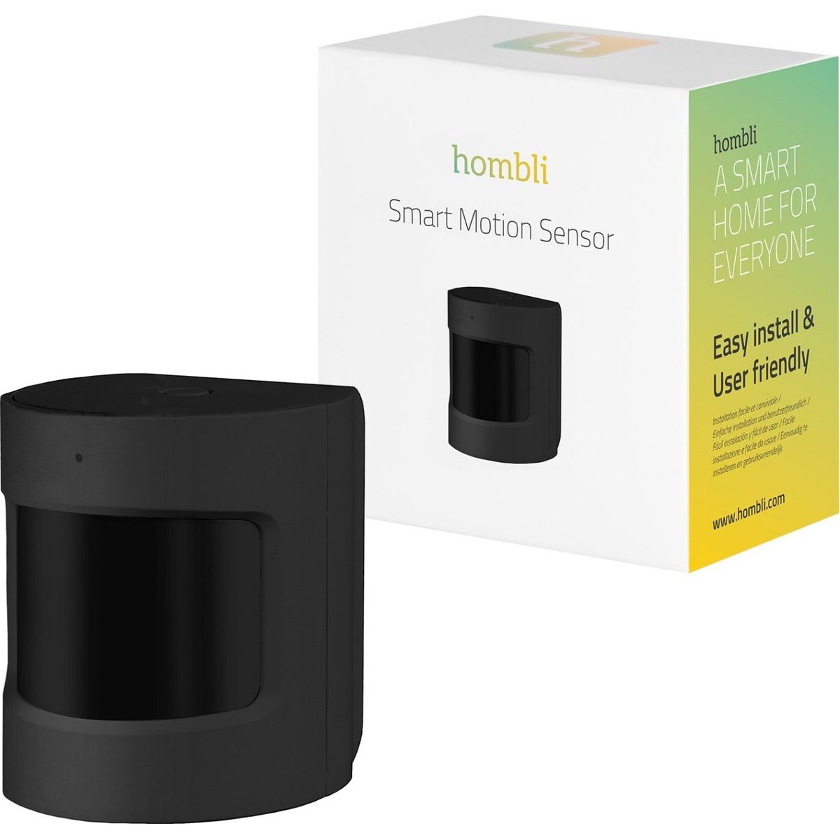 Hombli - Smart Bluetooth Pir Bevægelsessensor - Sort