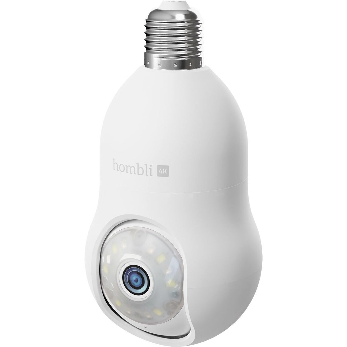 Hombli - Smart Bulb Cam 4k, White