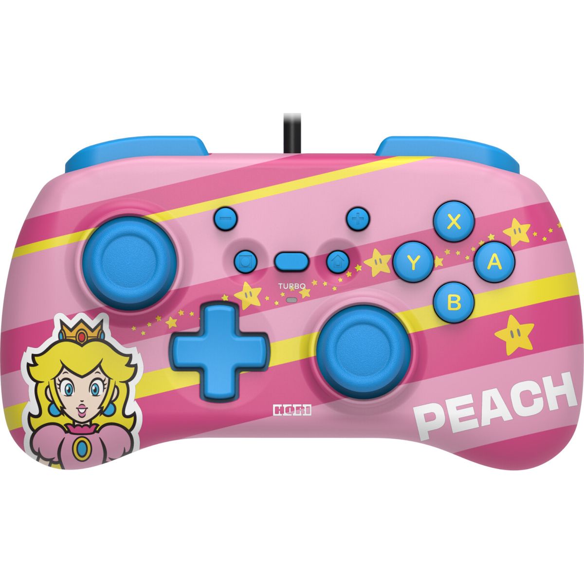 Hori - Nintendo Switch Horipad Mini Controller - Peach - Lyserød