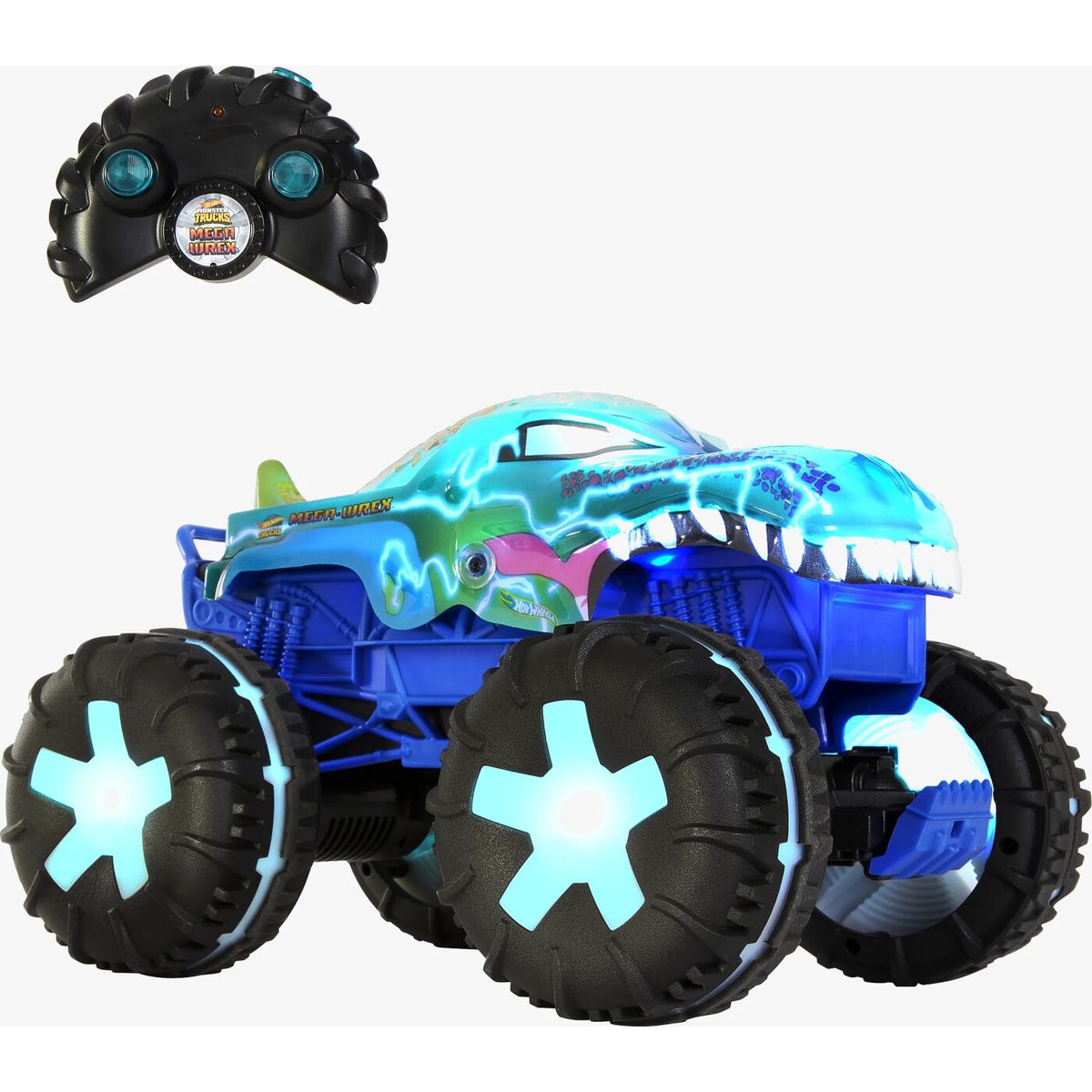 Hot Wheels - Fjernstyret Monstertruck Mega Wrex (jbd90)