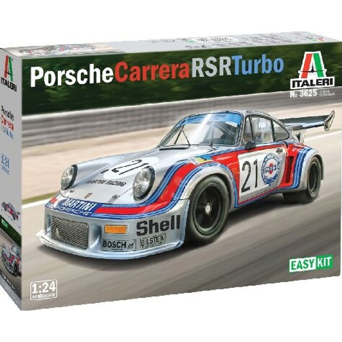 Italeri - Porsche Carrera Model Bil Byggesæt - 1:24 - 3625