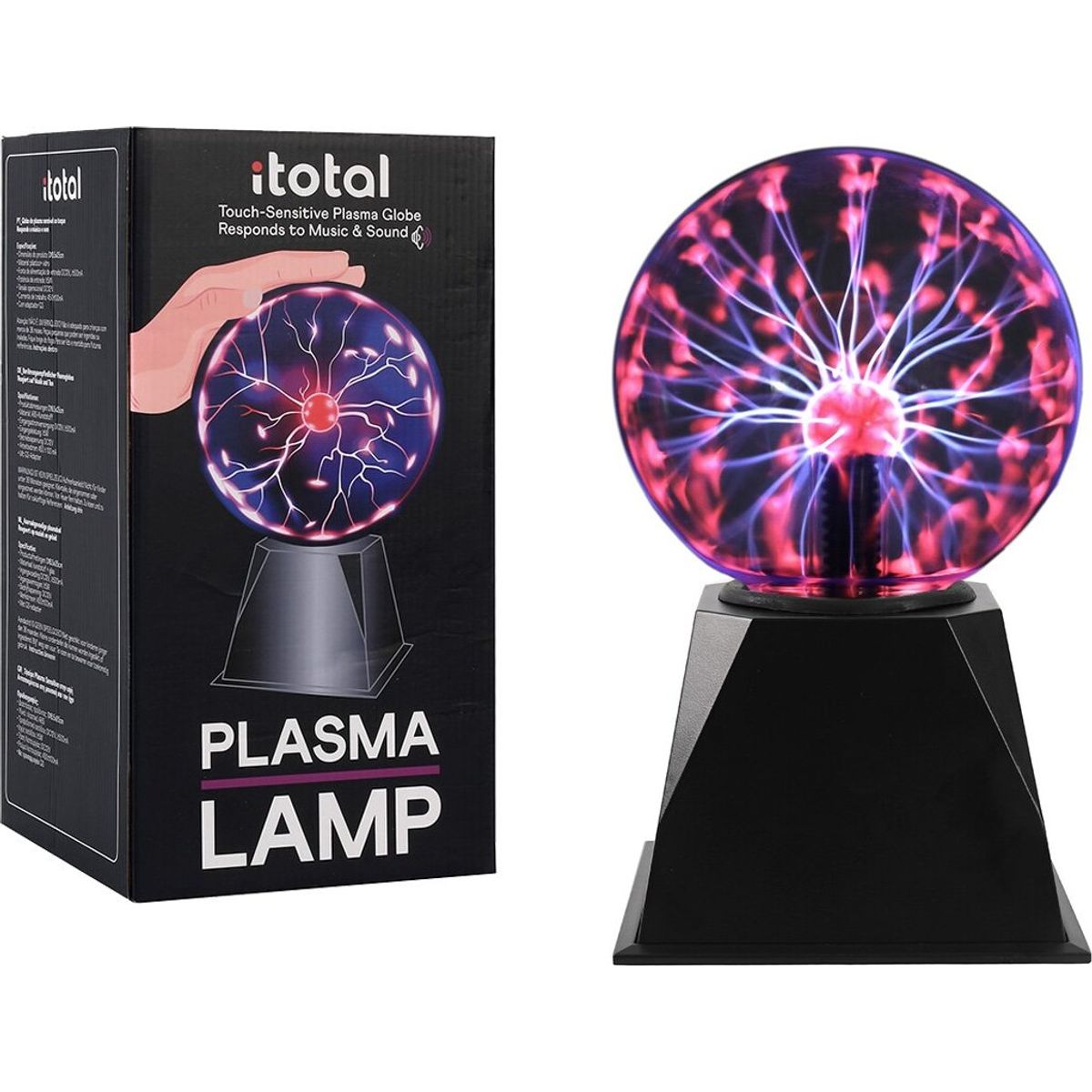 Itotal - Plasma Lampe - Stor (15,5 Cm)