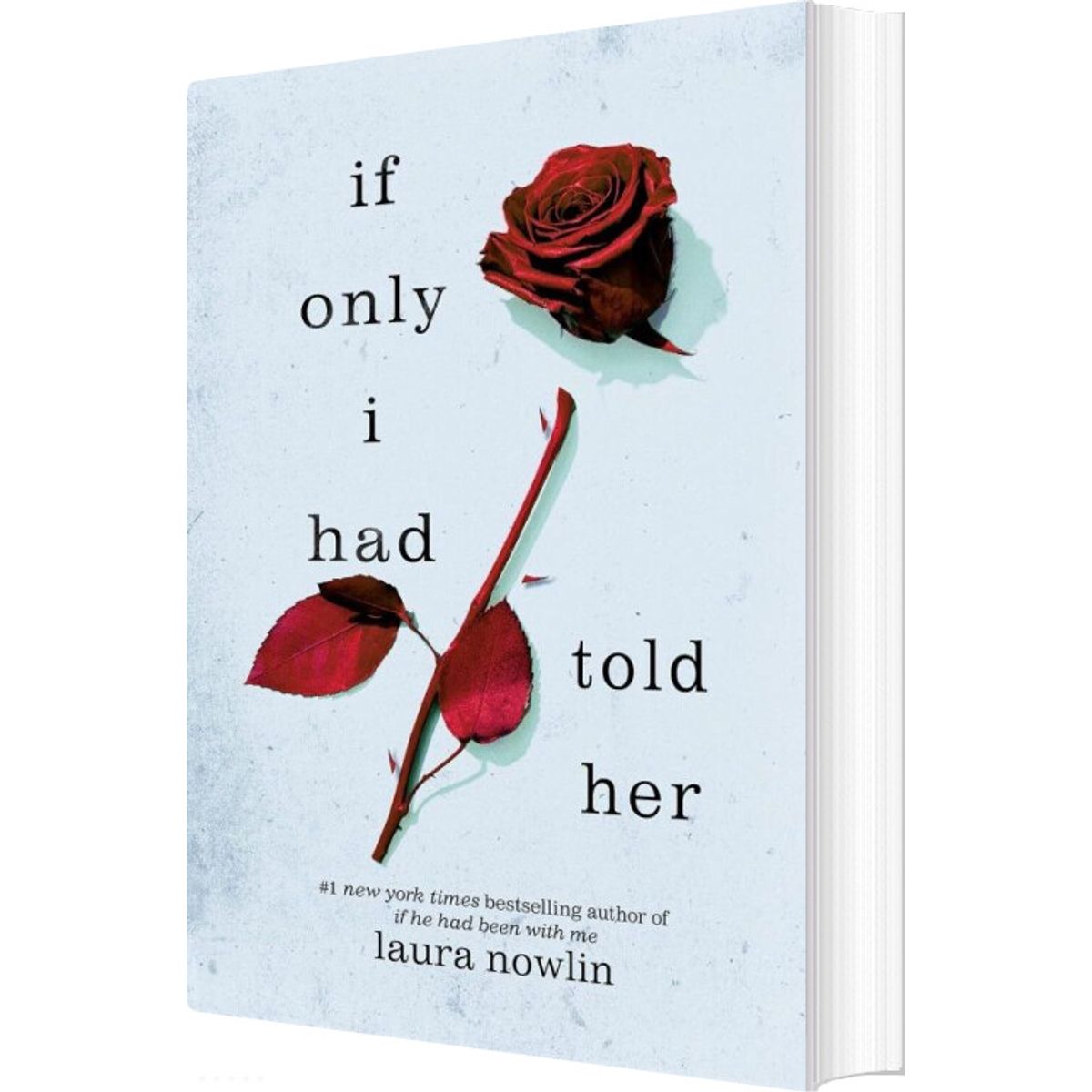 If Only I Had Told Her - Laura Nowlin - English Book