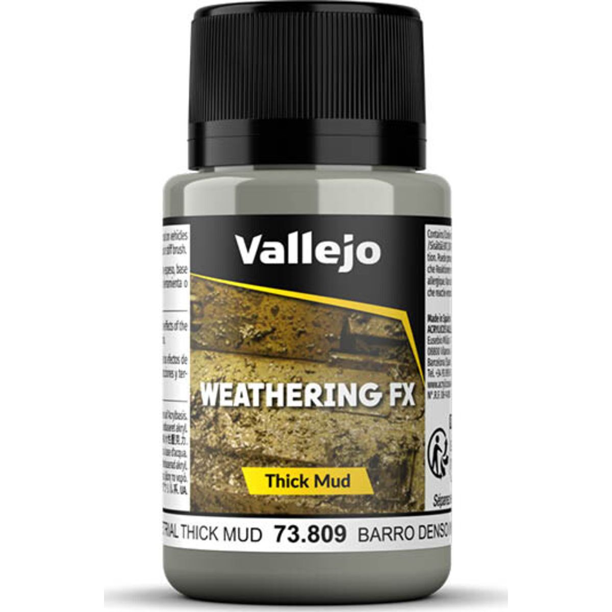 Vallejo - Thick Mud - Industrial 40 Ml