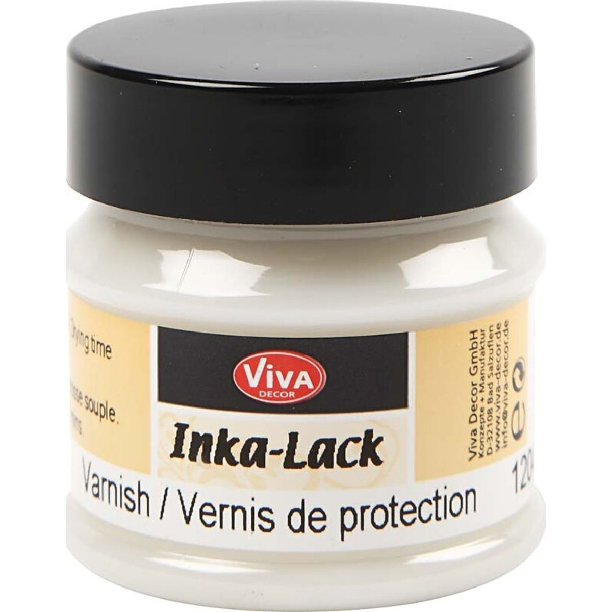 Viva Decor - Inka-lack - Gold Varnish - Klar Transparent Lak 45 Ml