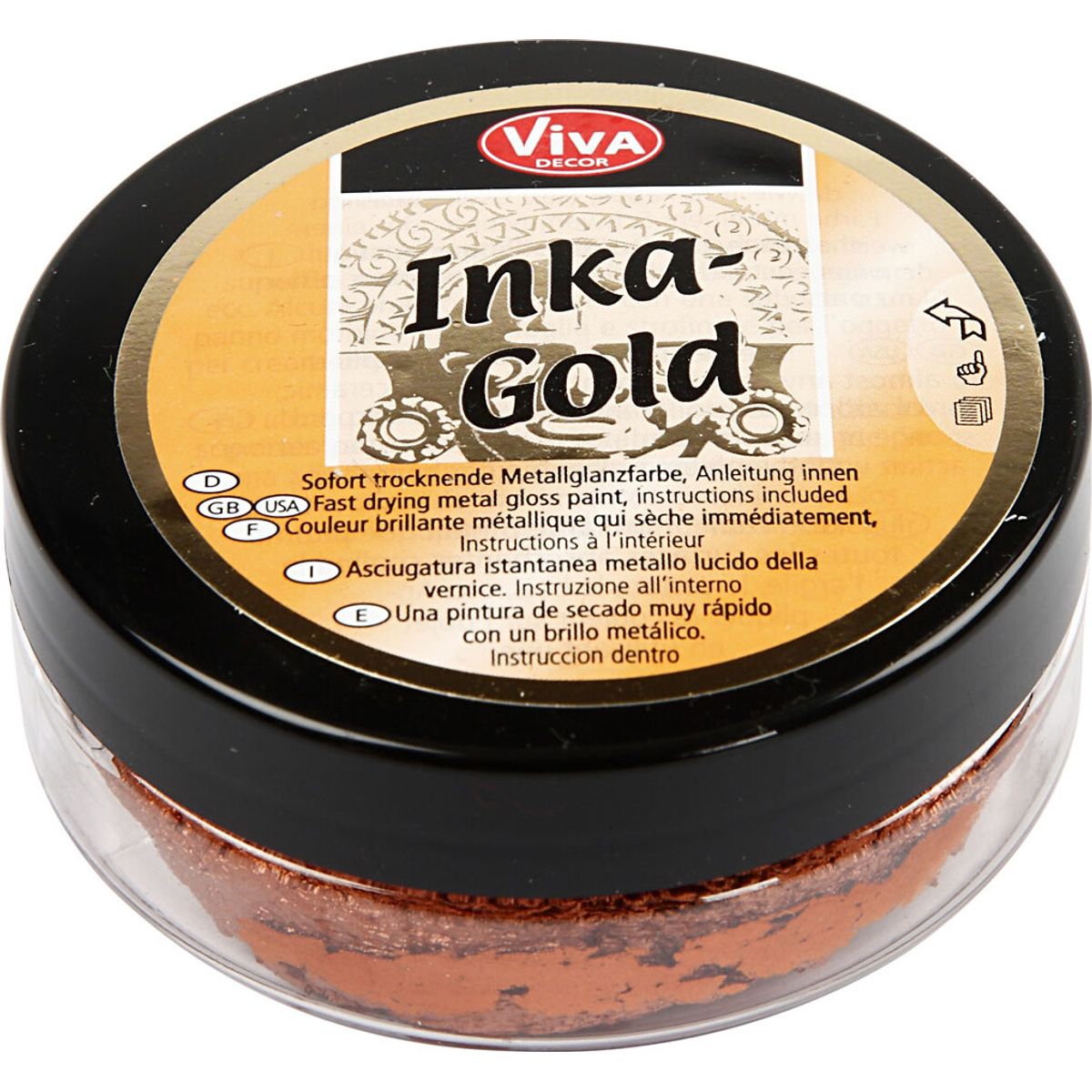 Inka Gold - Kobber - 50 Ml