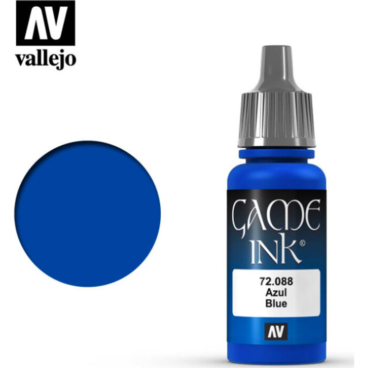 Vallejo - Game Color Ink - Blue - 17-18 Ml - 72088