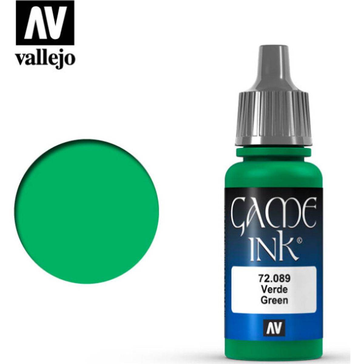 Vallejo - Game Color Ink - Green - 17-18 Ml - 72089