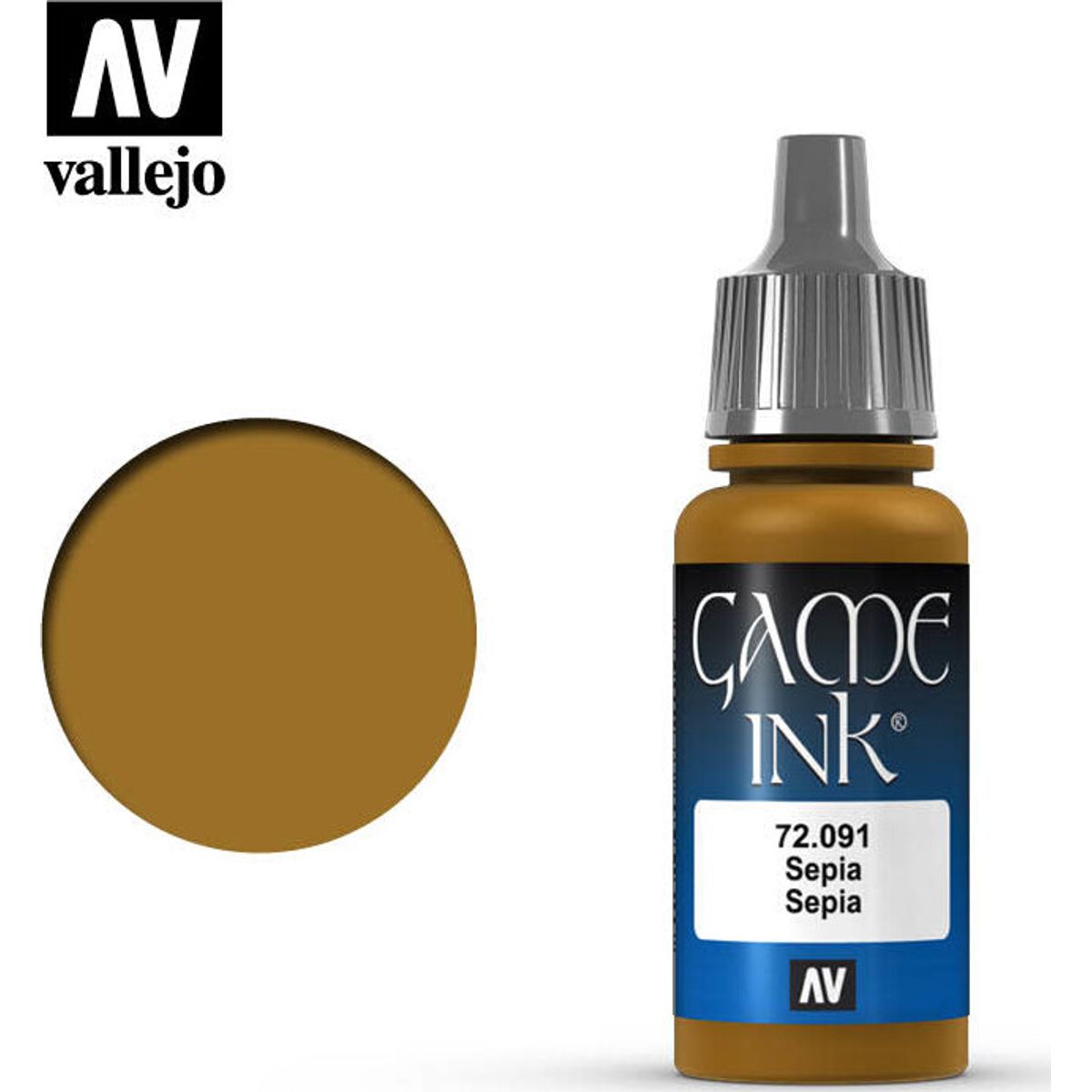 Vallejo - Game Color Ink - Sepia - 17-18 Ml - 72091