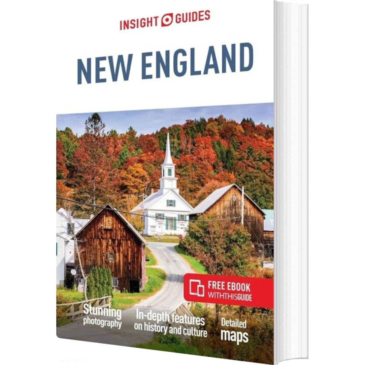 Insight Guide New England - Apa Publications - English Book