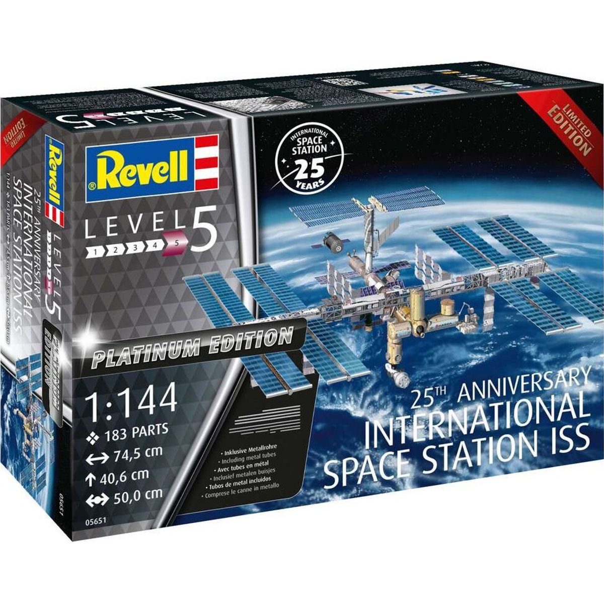 Revell - Iss Platinum Byggesæt - 25 Years - 1:144 - Level 5 - 05651