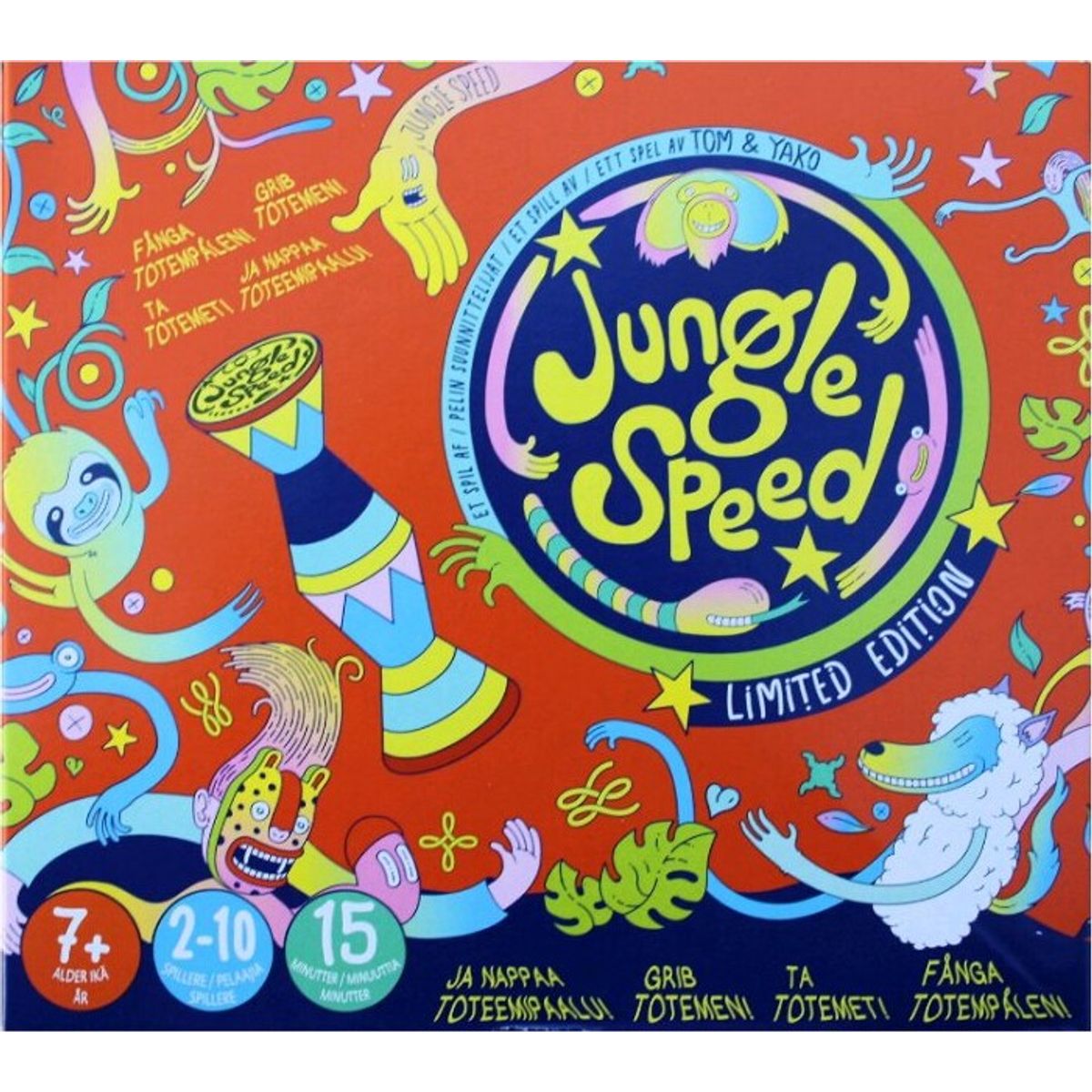 Jungle Speed Spil - Limited Edition - Nordisk