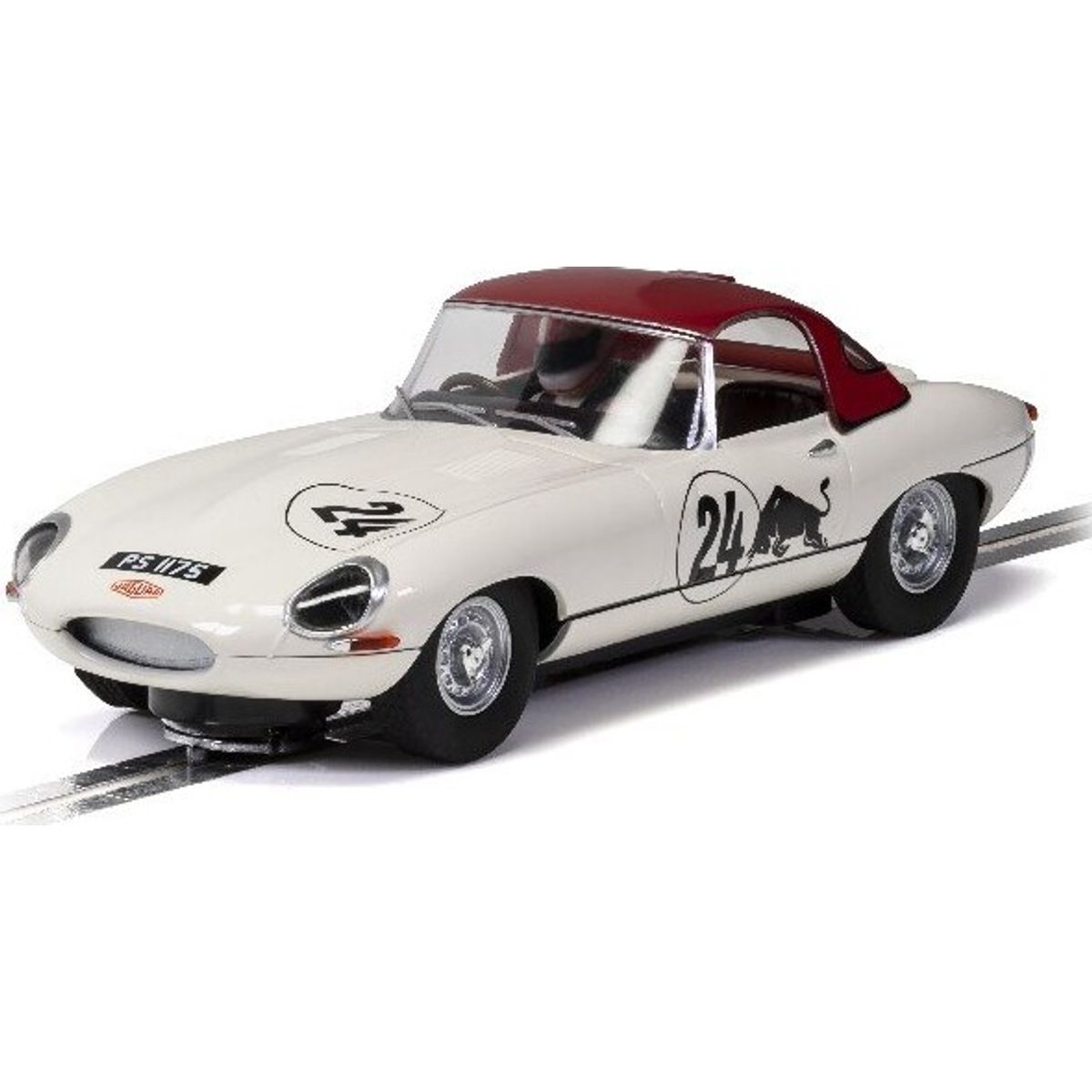 Scalextric Bil - Jaguar E-type - Goodwood Revival - C4232