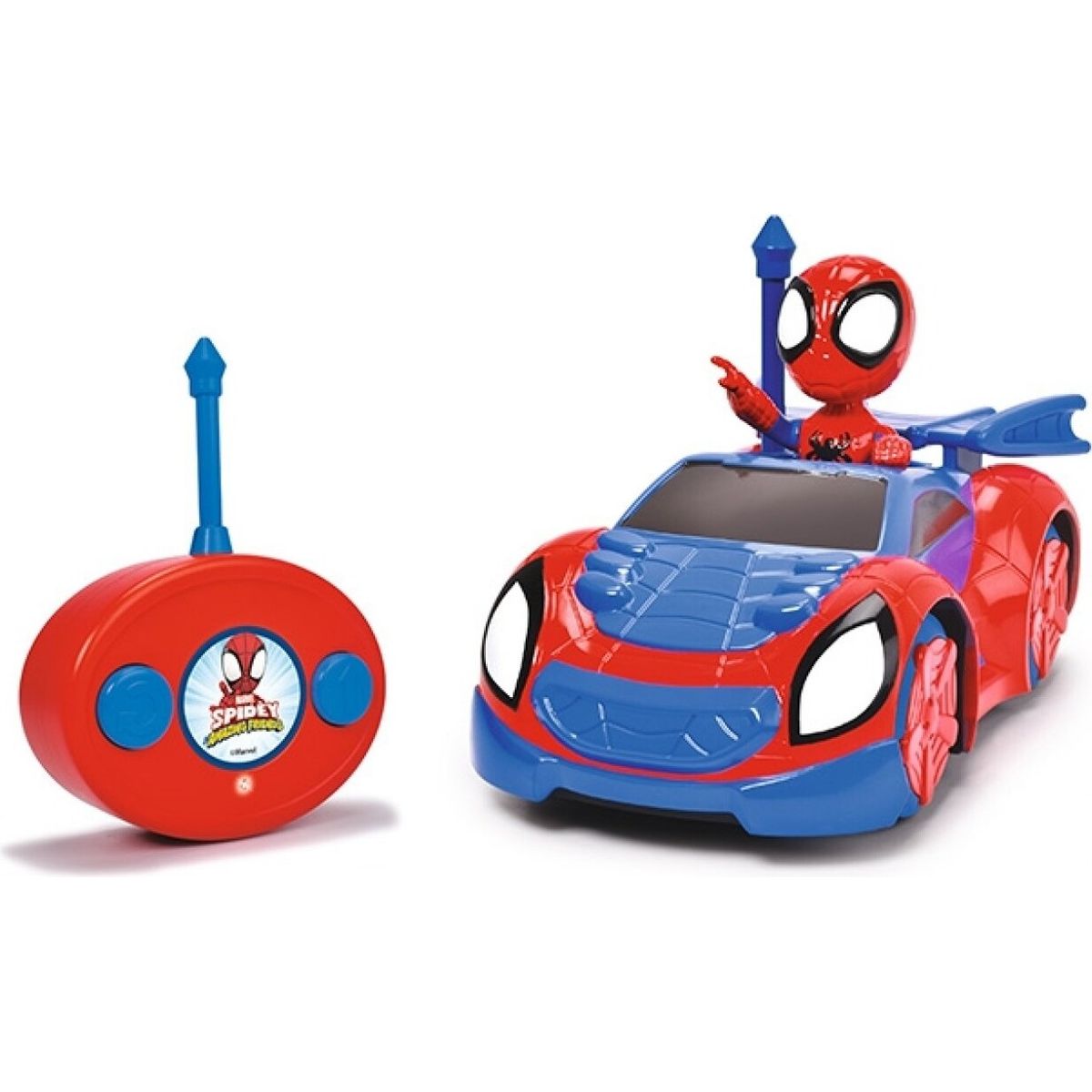 Marvel Spidey Legetøj - Fjernstyret Web Crawler Bil - 1:24