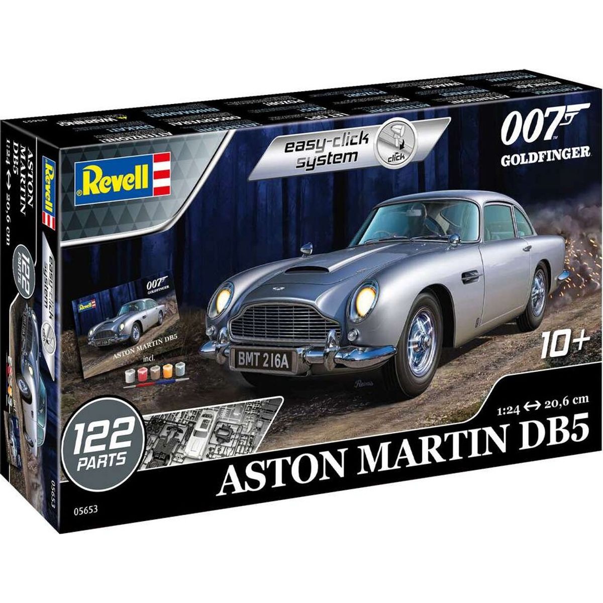 Revell - James Bond Aston Martin Db5 - Level 2 - 1:24 - 05653