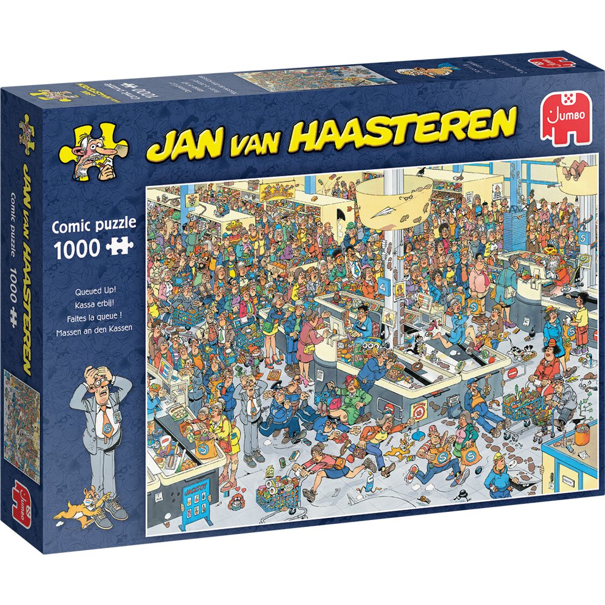 Jan Van Haasteren Puslespil - The Fire Station - 1000 Brikker