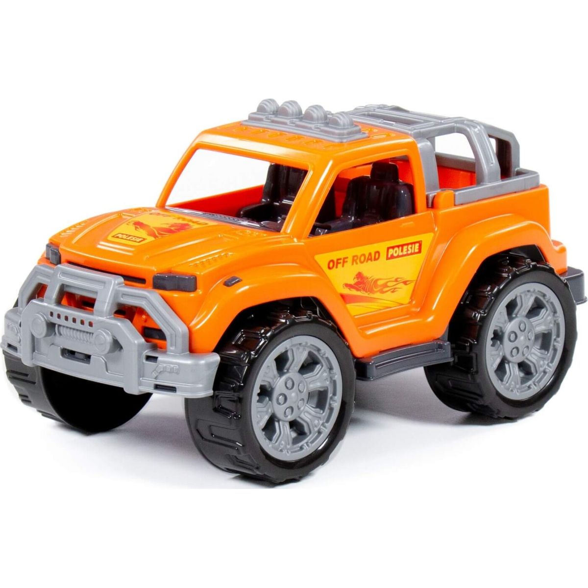 Jeep Legetøjs Bil Til Børn - Polesie - Orange - 27 Cm