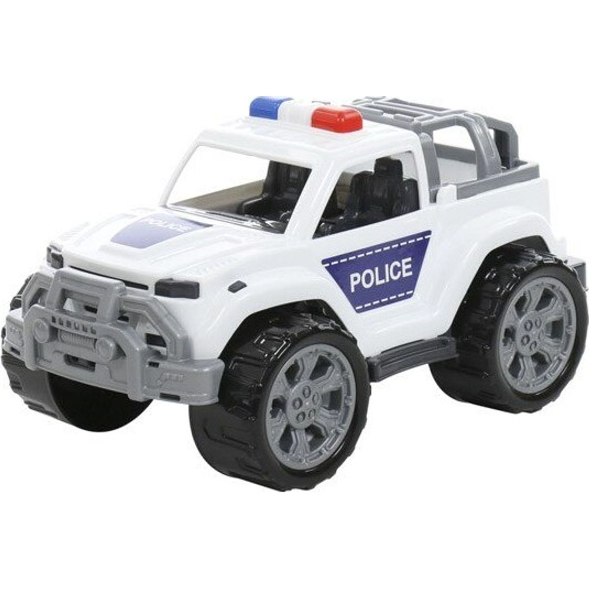 Politi Legetøjsbil - Jeep - 38 Cm - Hvid