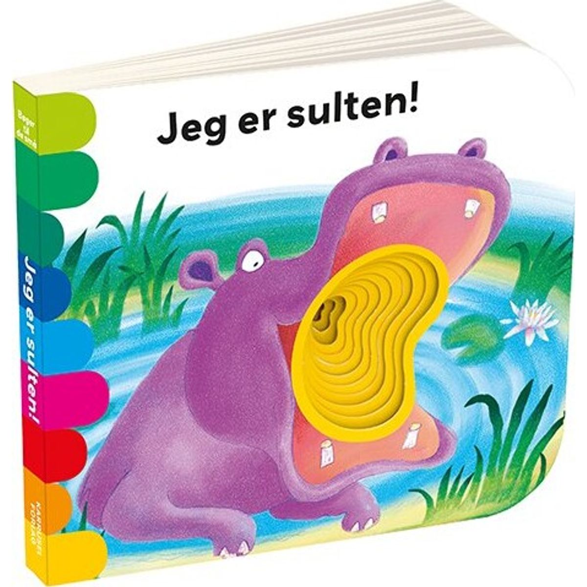 Jeg Er Sulten! - Papbog Med 11 Kighuller Til Børn - Bog