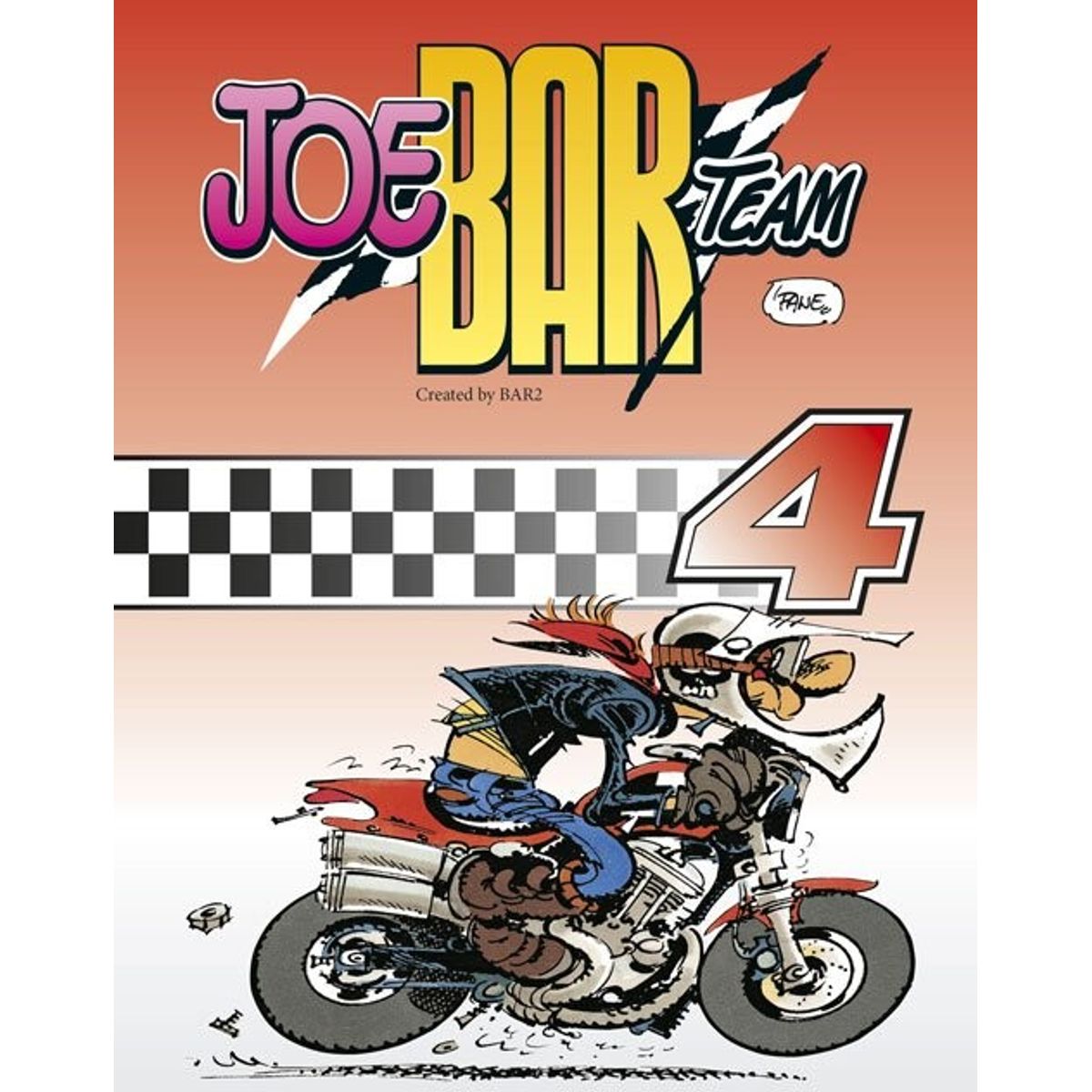 Joe Bar Team 4 - Fane - Tegneserie