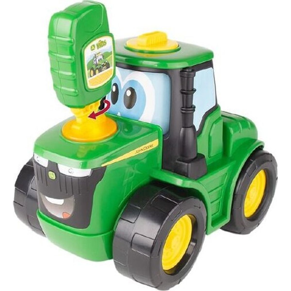 Legetøjs Traktor John Deere - Key N Go Johnny