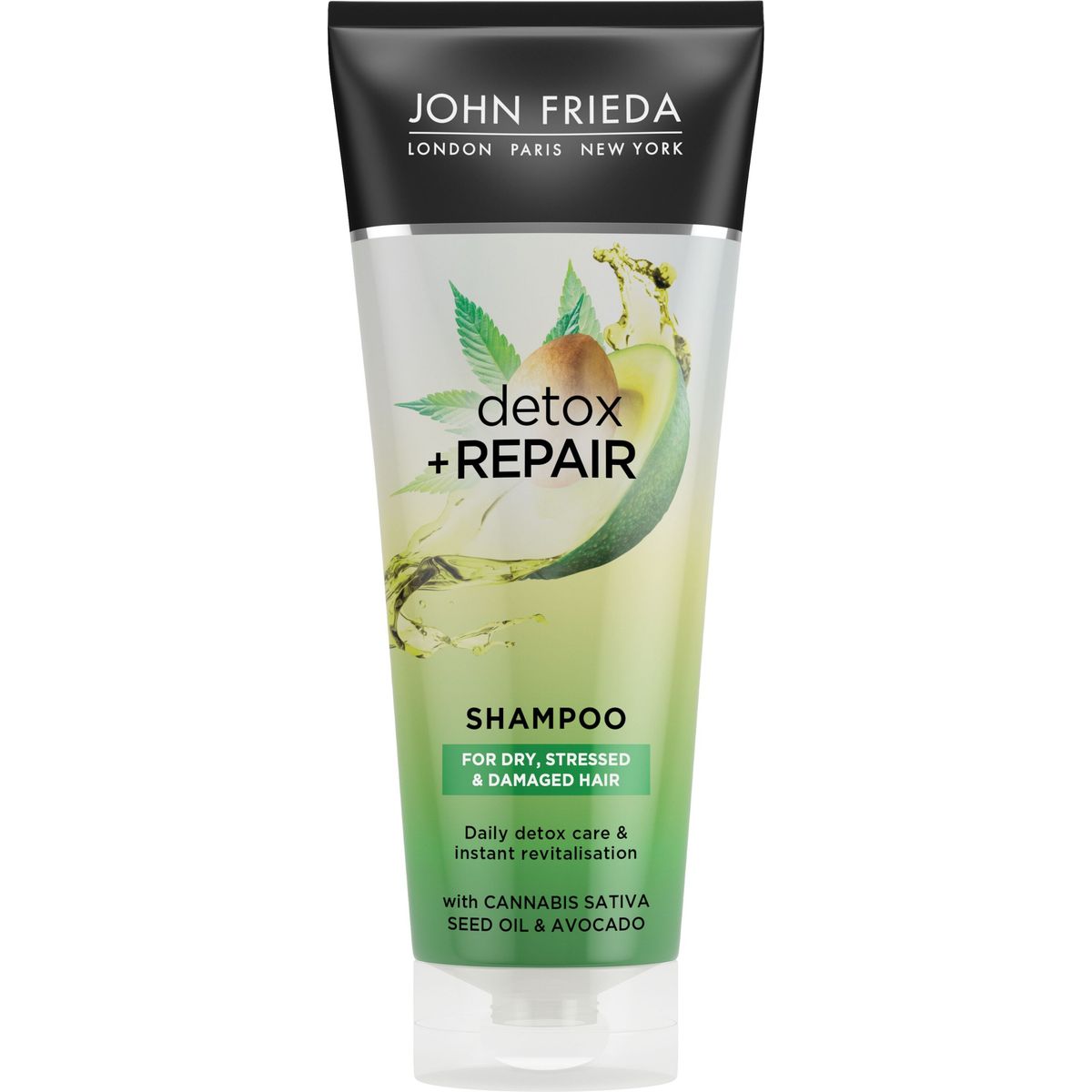 John Frieda - Detox & Repair Shampoo - 250 Ml