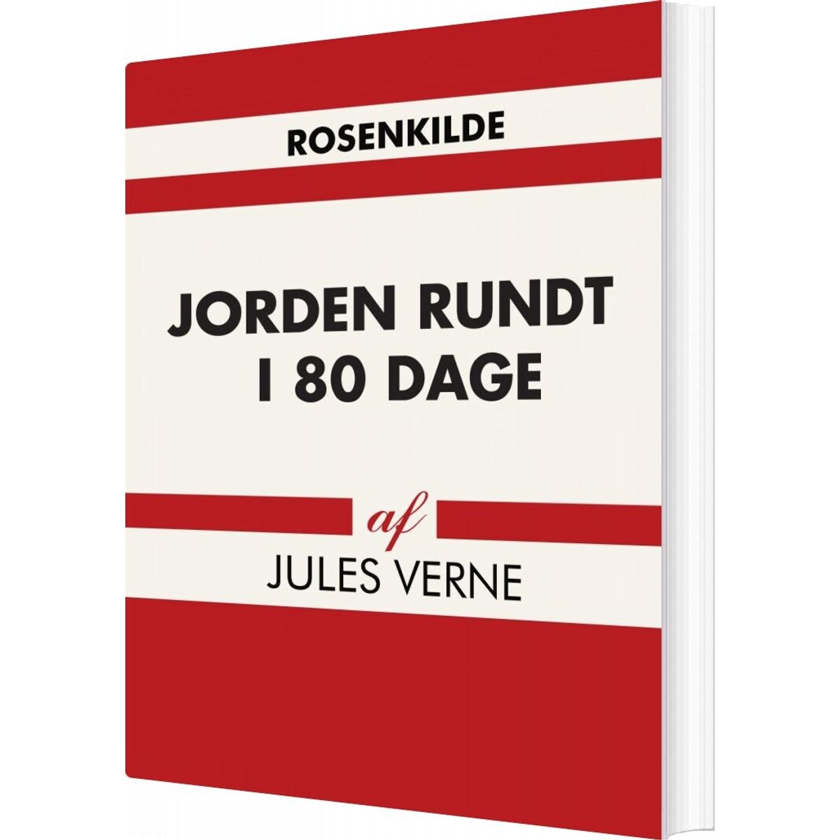 Jorden Rundt I 80 Dage - Jules Verne - Bog