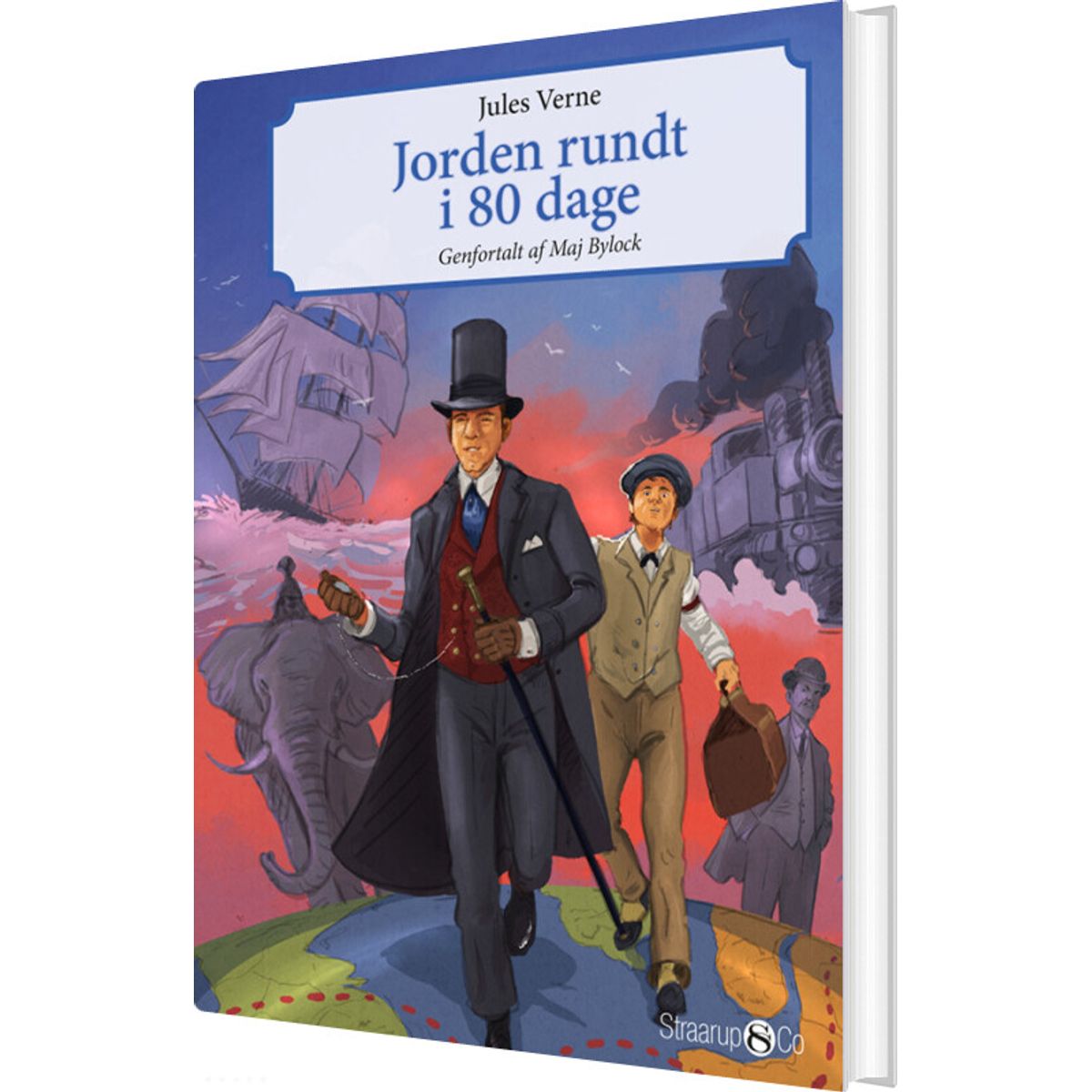 Jorden Rundt I 80 Dage - Jules Verne - Bog