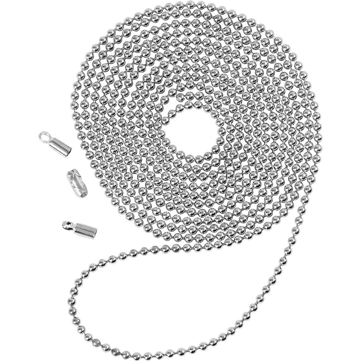 Kuglekæde - ø 1,5 Mm - Forsølvet - 1 M