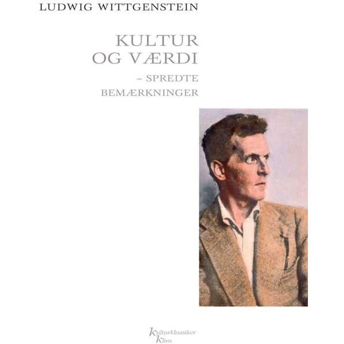 Kultur Og Værdi - Wittgenstein - Bog