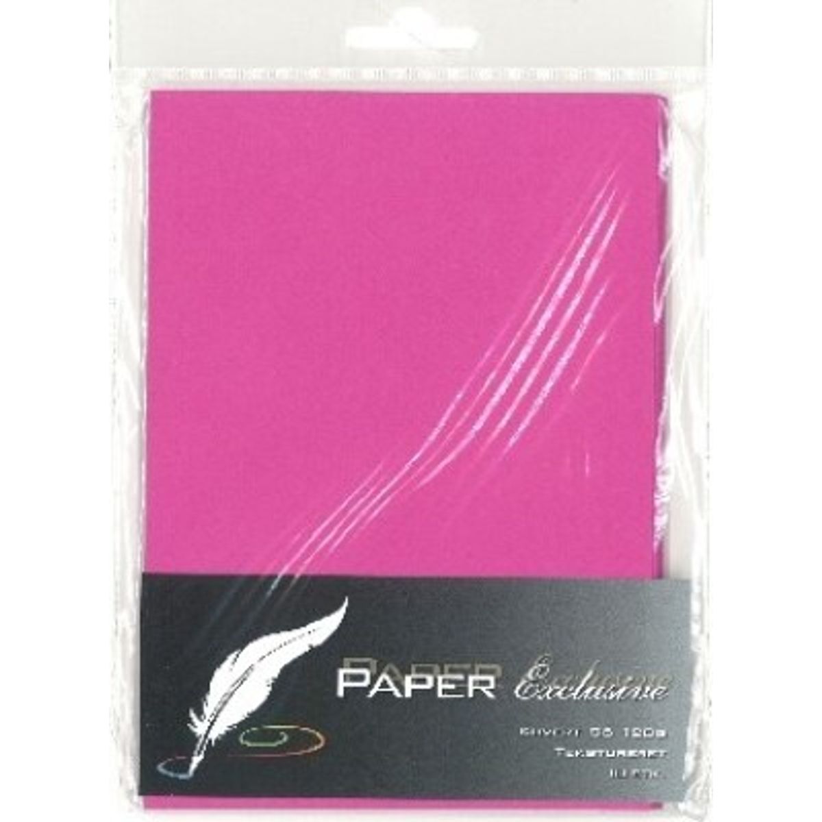 Kuvert C6 120g Cerise Tekstureret 10stk. - 912 - Paper Exclusive