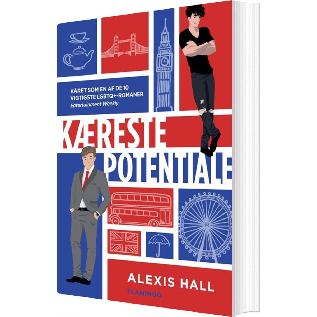 Kærestepotentiale - Alexis Hall - Bog