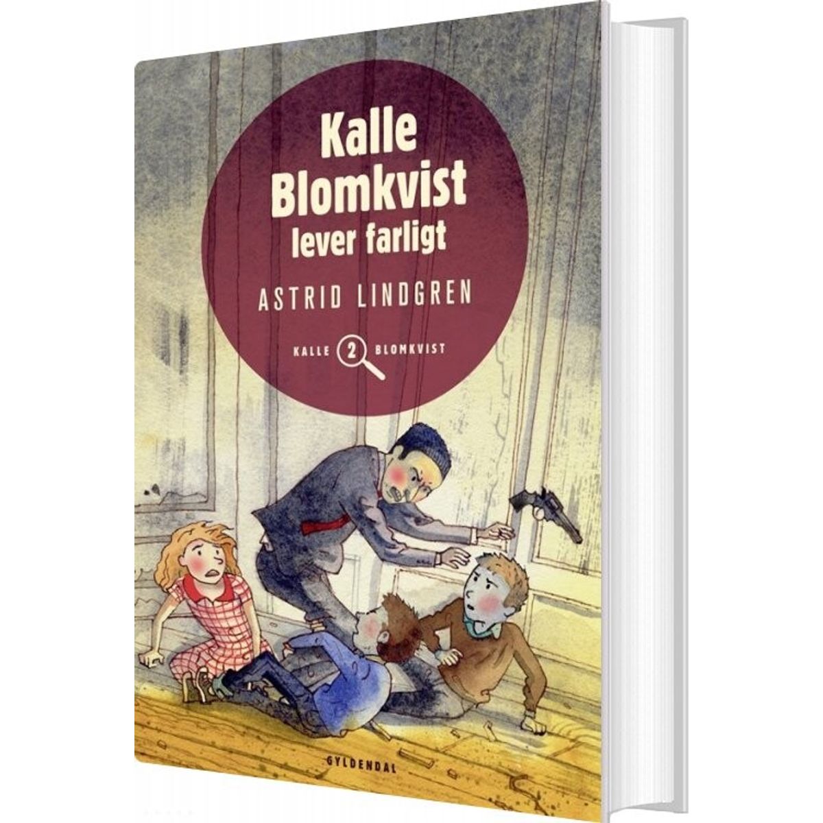 Kalle Blomkvist Lever Farligt - Astrid Lindgren - Bog