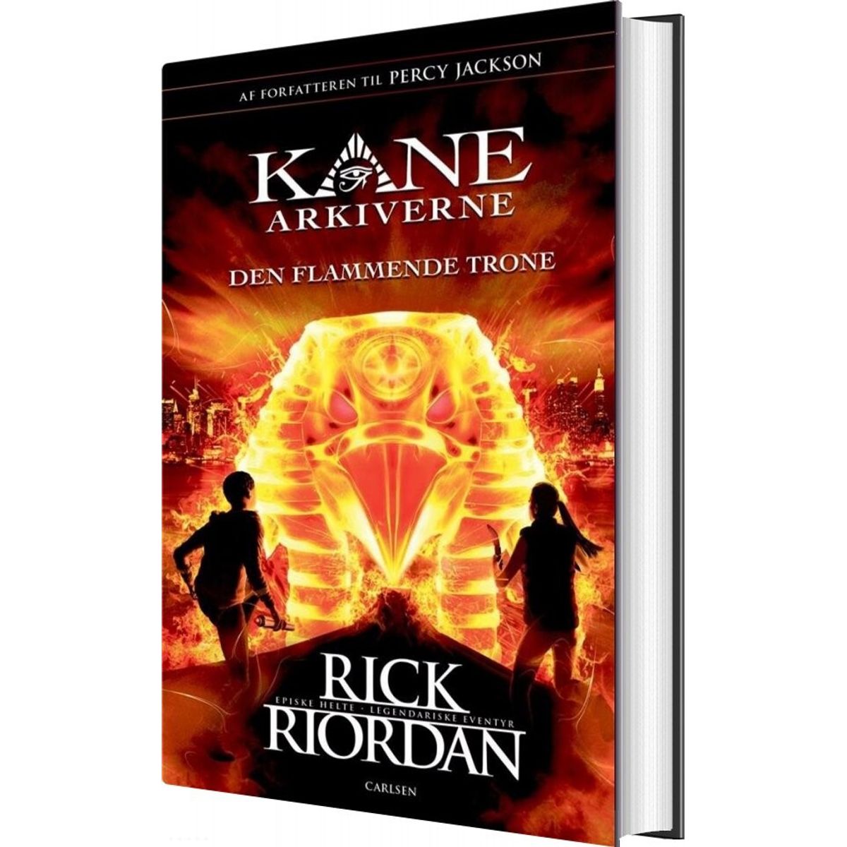 Kane Arkiverne 2 - Den Flammende Trone - Rick Riordan - Bog