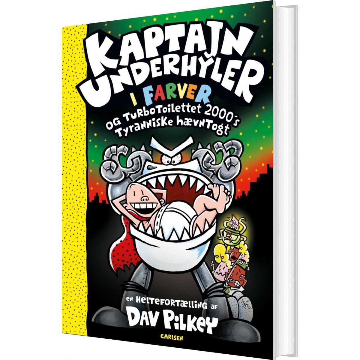 Kaptajn Underhyler I Farver 11 - Turbo-toilettet - Dav Pilkey - Bog